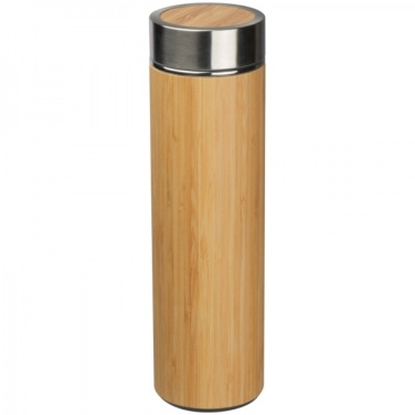Logotrade advertising products photo of: Stainless steel bottle VALDEMORO 550 ml