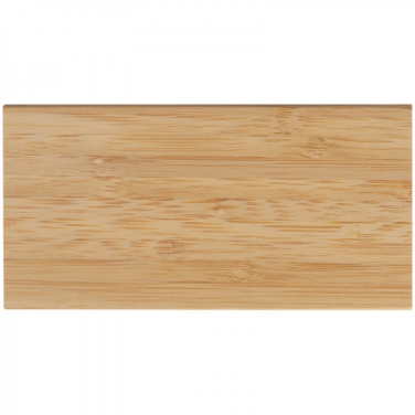 Logo trade business gifts image of: Bamboo power bank KATOWICE