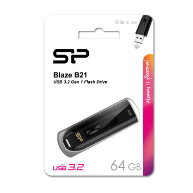 Logotrade promotional product picture of: Pendrive Silicon Power Blaze B21 3.1