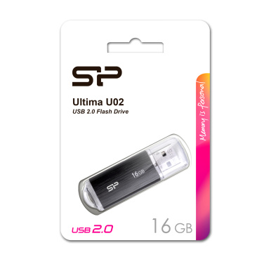 Logo trade promotional gifts picture of: Pendrive Silicon Power Ultima U02 2.0