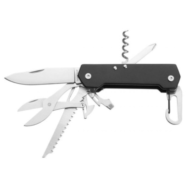 Logotrade promotional merchandise image of: Pocket knife NEMRUT Schwarzwolf