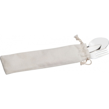 Logo trade promotional giveaways image of: Cutlery set MARRAKESH