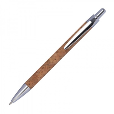 Logo trade business gift photo of: Cork pen KINGSWOOD