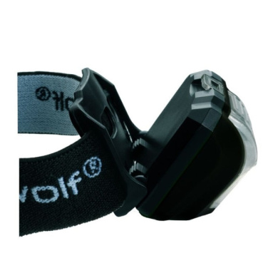 Logo trade business gift photo of: Head lamp TRONADOR Schwarzwolf