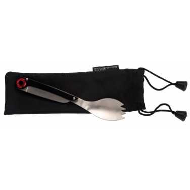Logo trade promotional items picture of: Multifunctional spoon LATEMAR Schwarzwolf