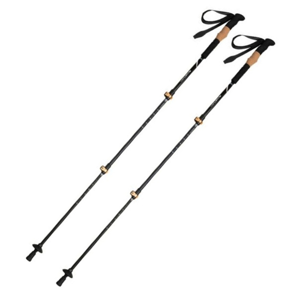 Logotrade promotional items photo of: Trekking poles DENALI Schwarzwolf