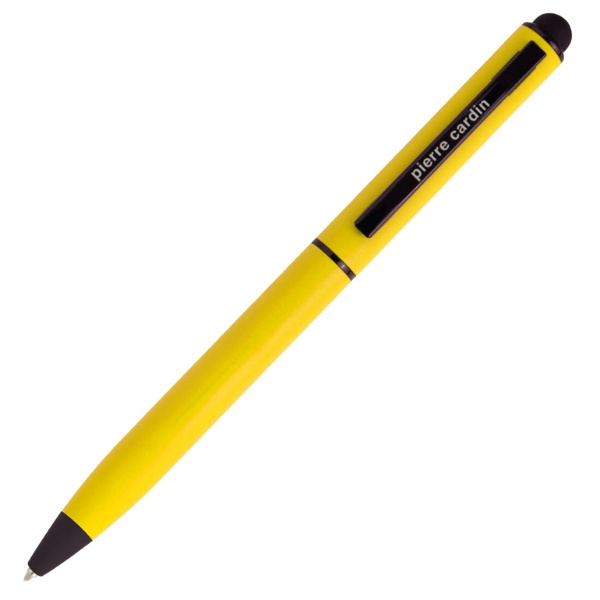 Logotrade promotional gift image of: Metal ballpoint pen, touch pen, soft touch CELEBRATION Pierre Cardin