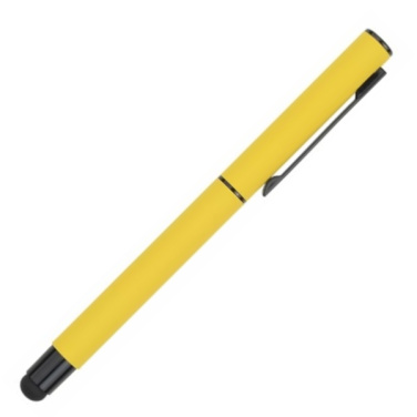 Logotrade promotional gift picture of: Roller touch pen, soft touch CELEBRATION Pierre Cardin
