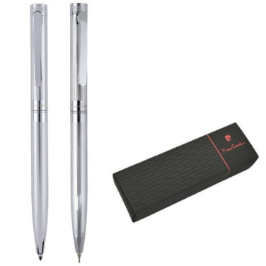 Logo trade promotional products picture of: Writing set ballpoint pen & pencil RENEE Pierre Cardin