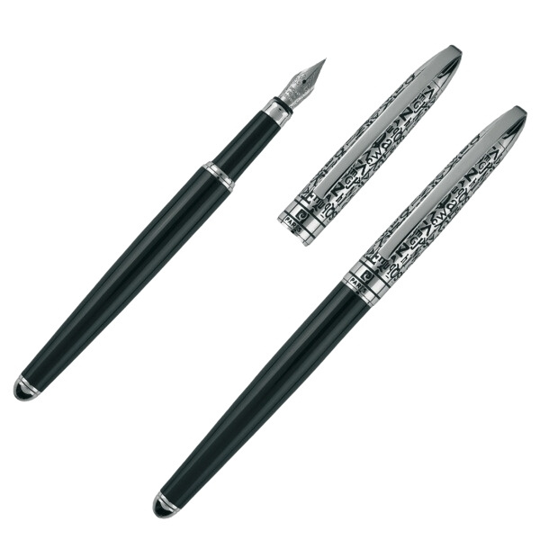 Logo trade promotional products picture of: Writing set ballpoint pen & fountain pen JACQUES Pierre Cardin