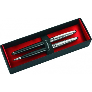 Logotrade promotional merchandise image of: Writing set ballpoint pen & fountain pen JACQUES Pierre Cardin