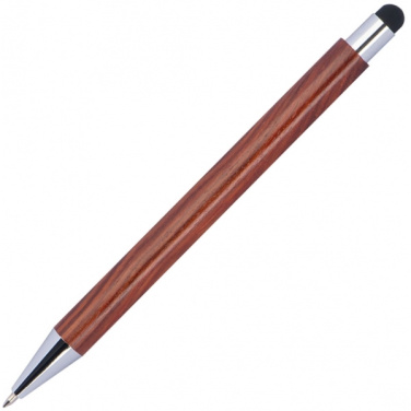 Logo trade corporate gift photo of: Wooden ballpen BILZEN