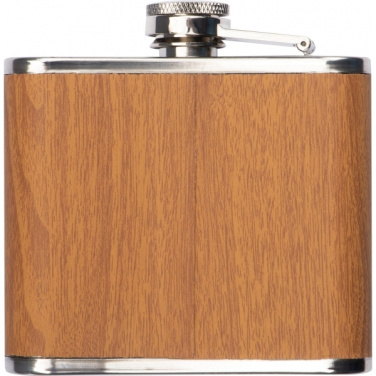 Logo trade promotional giveaways picture of: Hip flask HOOGSTRATEN 170 ml