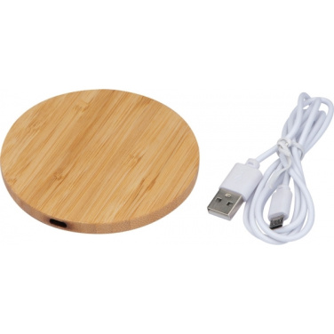 Logo trade advertising products image of: Wireless charger MONS