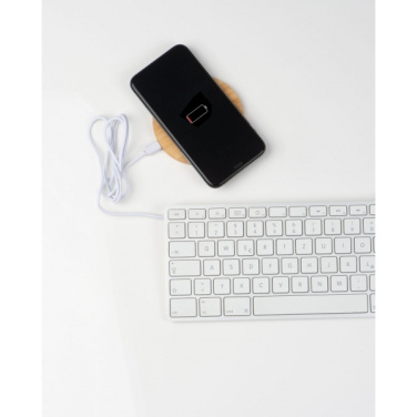 Logo trade promotional giveaway photo of: Wireless charger MONS