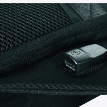 Logotrade corporate gift image of: Backpack MAREB Schwarzwolf