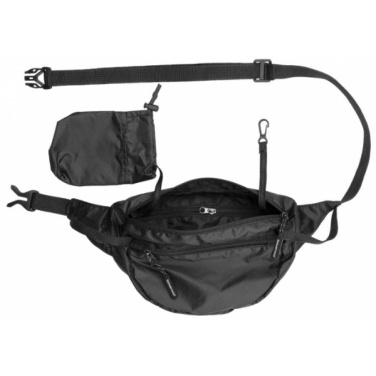 Logo trade business gift photo of: Waist bag MOBILA Schwarzwolf