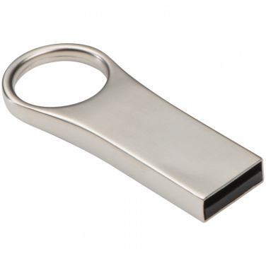 Logo trade corporate gifts image of: Metal USB Stick 8GB