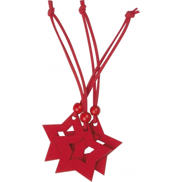 Logotrade promotional merchandise picture of: Star pendant set ESSEN