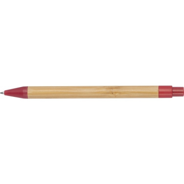 Logo trade advertising products picture of: Wheatstraw and bamboo ballpen HALLE
