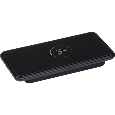 Logo trade promotional giveaways picture of: Wireless charger and powerbank 8000 mAh MILAN