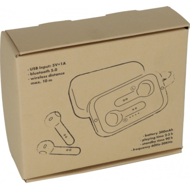 Logotrade promotional items photo of: Bluetooth earbuds BARCELONA