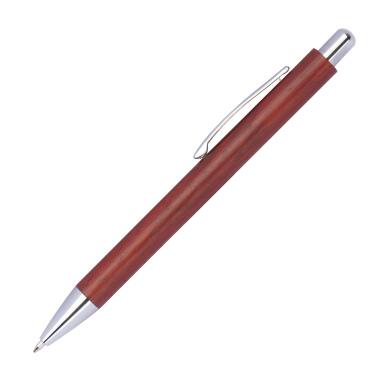 Logo trade promotional merchandise image of: Wooden pen POSADAS