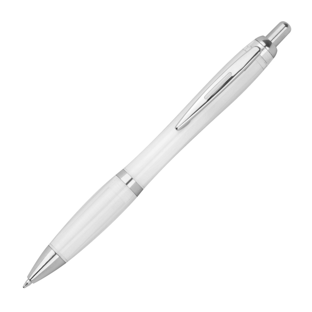 Logotrade business gift image of: Transparent ballpen ALKEN
