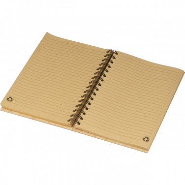 Logo trade promotional products image of: A5 notebook PISA