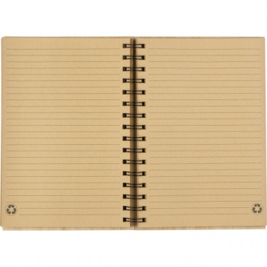 Logo trade corporate gifts image of: A5 notebook PISA