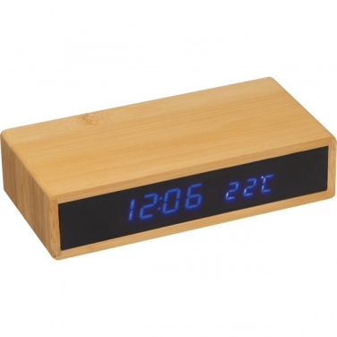 Logo trade promotional gifts picture of: Desk clock TRONDHEIM