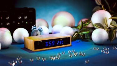 Logotrade promotional merchandise photo of: Desk clock TRONDHEIM