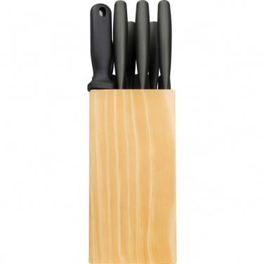 Logo trade promotional giveaways picture of: Knife block BERLIN