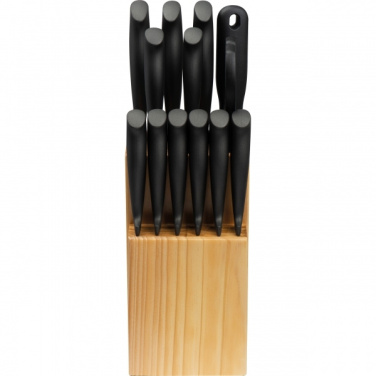 Logo trade business gift photo of: Knife block BERLIN
