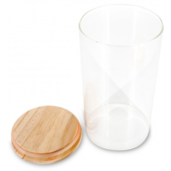 Logo trade advertising product photo of: Borosilicate container ONTARIO 1000 ml