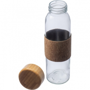 Logotrade corporate gift picture of: Glass bottle SKOPJE 500 ml