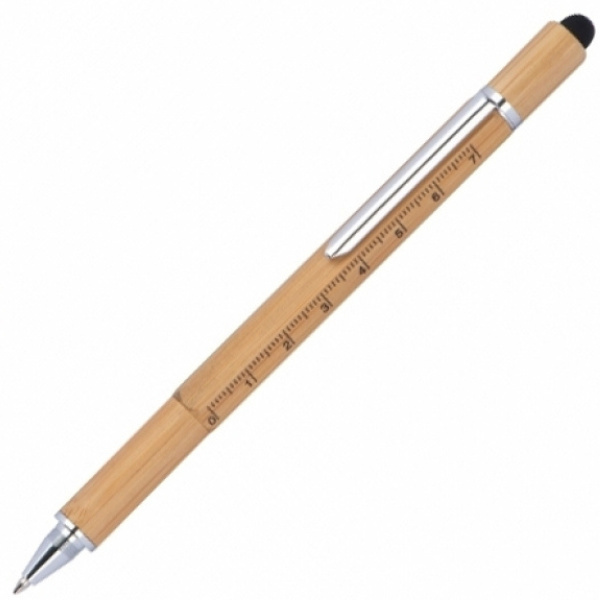 Logo trade promotional giveaways image of: 6in1 multifunctional pen COIMBRA
