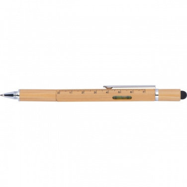 Logotrade promotional gift picture of: 6in1 multifunctional pen COIMBRA