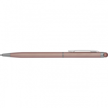 Logo trade business gifts image of: Ball pen with touch function CATANIA
