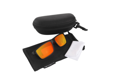 Logotrade promotional gift picture of: Sunglasses IRAVADI Schwarzwolf