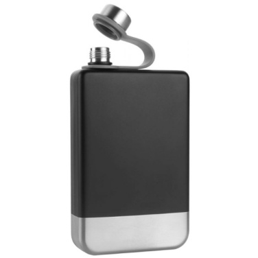 Logo trade advertising products image of: Hip flask set TAHAT Schwarzwolf