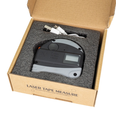 Logo trade promotional merchandise photo of: Laser tape measure, RLM62001