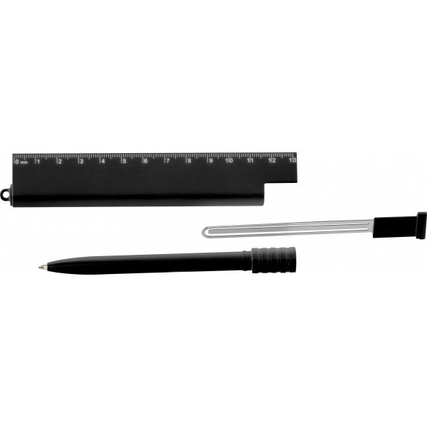 Logo trade promotional item photo of: Multifunctional Ruler MANILA