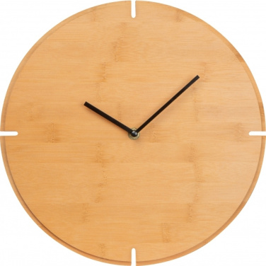 Logo trade promotional product photo of: Wall Clock HAMPTON