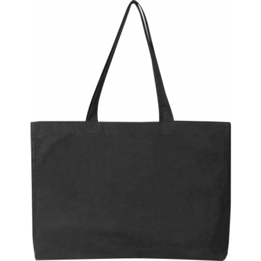 Logo trade corporate gifts image of: Organic cotton bag BARI