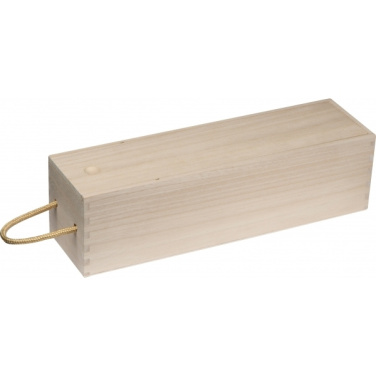 Logo trade promotional giveaways image of: Wine box DAVENPORT