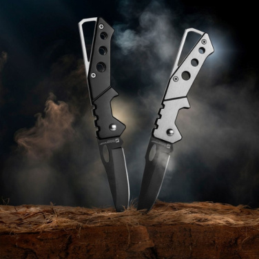 Logo trade promotional merchandise photo of: Folding knife GEDIZ Schwarzwolf