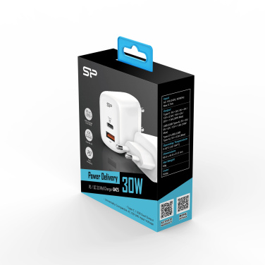 Logotrade promotional gift image of: SILICON POWER fast charger QM25