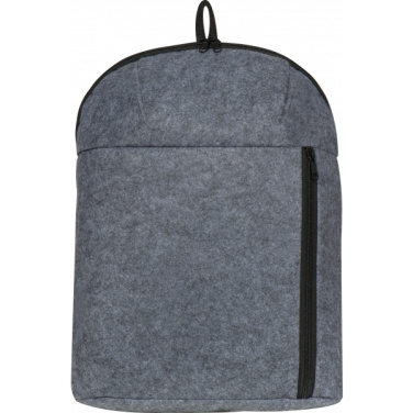 Logo trade corporate gifts image of: RPET Backpack Davos
