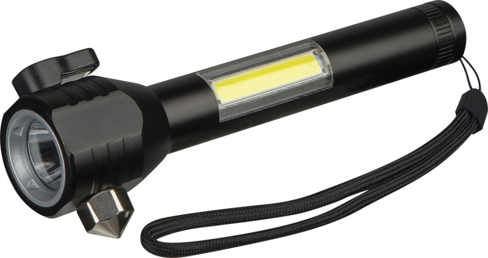 Logo trade advertising products image of: Rechargeable flashlight Trent
